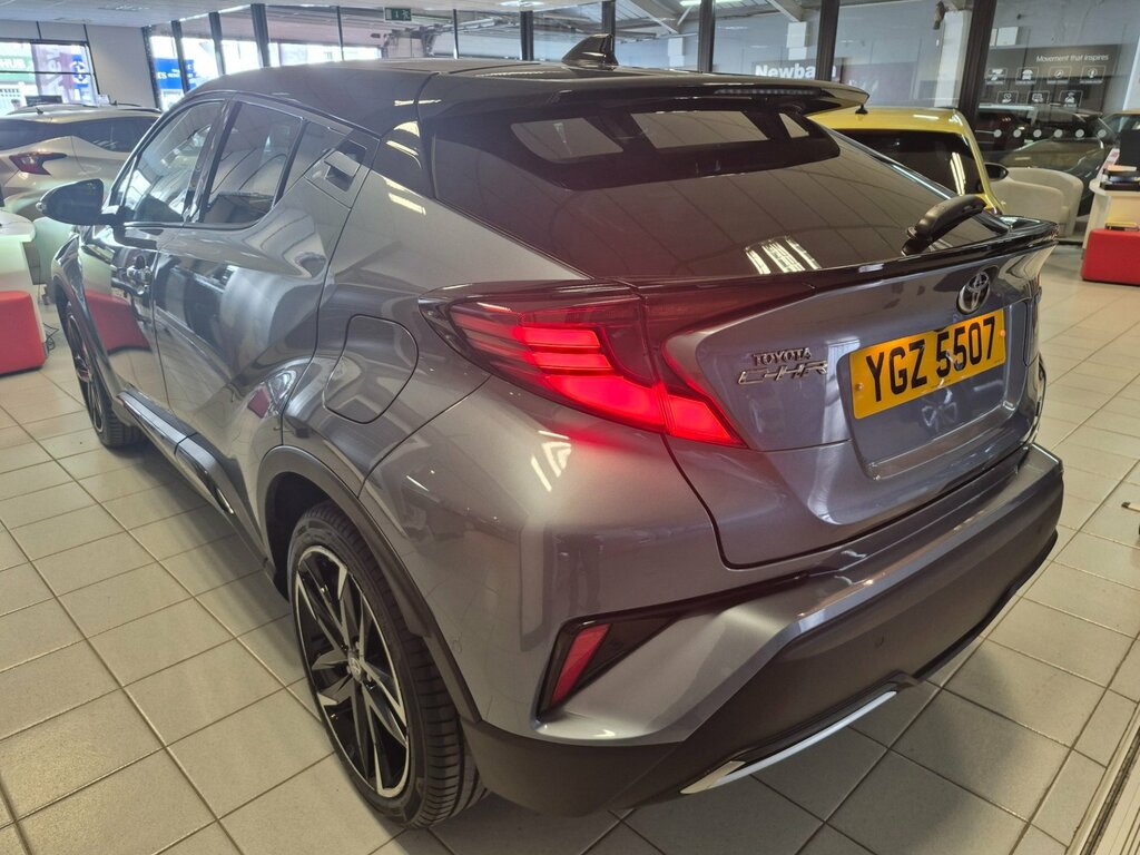 Toyota C-Hr 1.8 Vvt-h Gr Sport Suv Hybrid Cvt Euro YGZ5507 Grey #2
