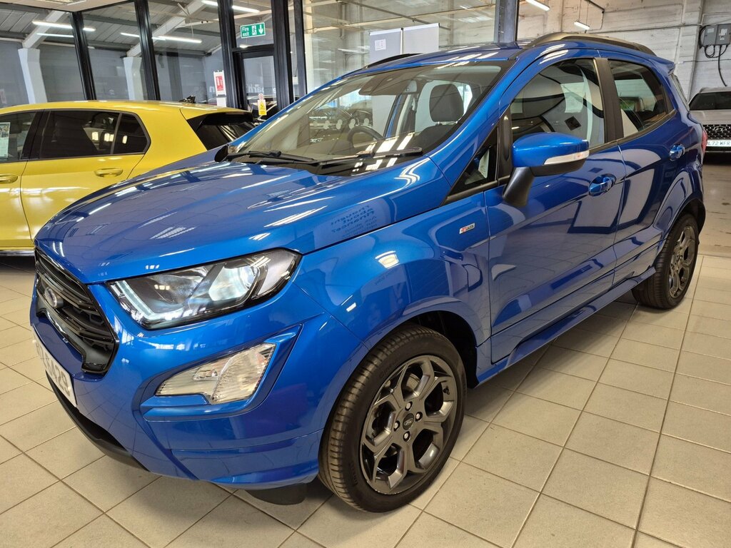 Ford Ecosport 1.0T Ecoboost Gpf St-line Suv Eu BYZ6429 Blue #5
