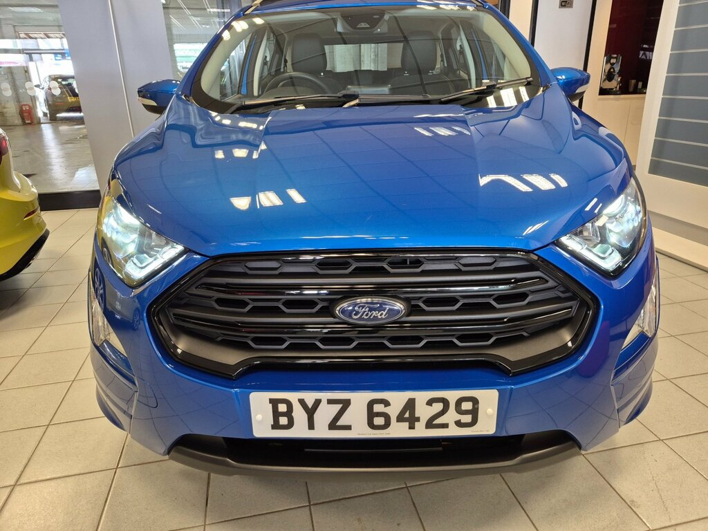 Ford Ecosport 1.0T Ecoboost Gpf St-line Suv Eu BYZ6429 Blue #4