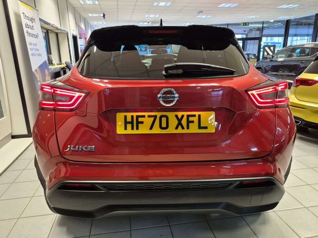 Nissan Juke 1.0 Dig-t N-connecta Suv Dct Euro HF70XFL Red #6