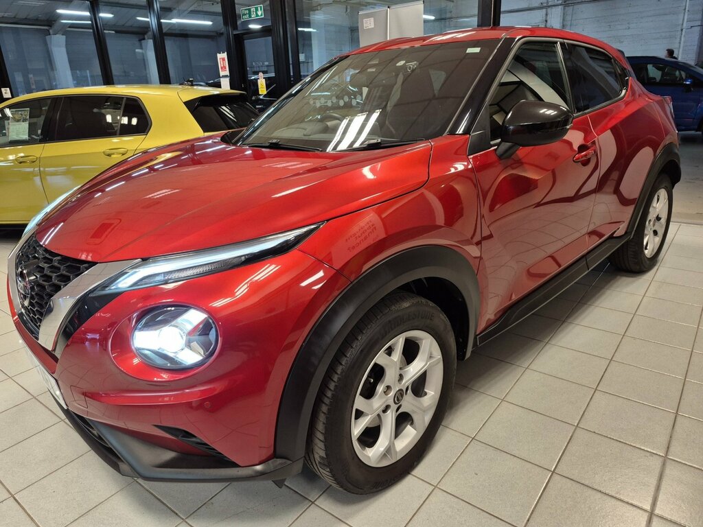 Nissan Juke 1.0 Dig-t N-connecta Suv Dct Euro HF70XFL Red #5