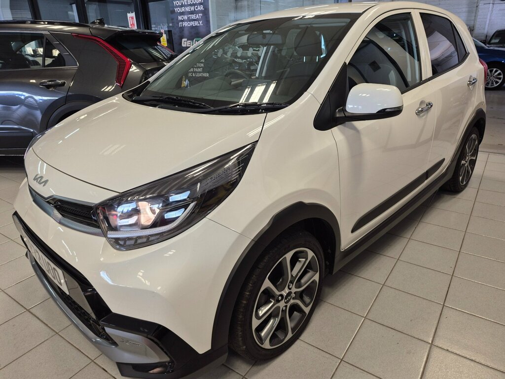 Kia Picanto 1.0 Dpi X-line S Hatchback Amt Euro 6 FP72UOO White #5