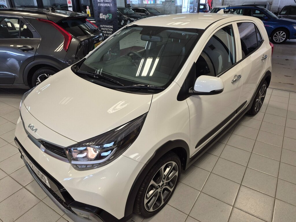 Kia Picanto 1.0 Dpi X-line S Hatchback Amt Euro 6 FP72UOO White #6