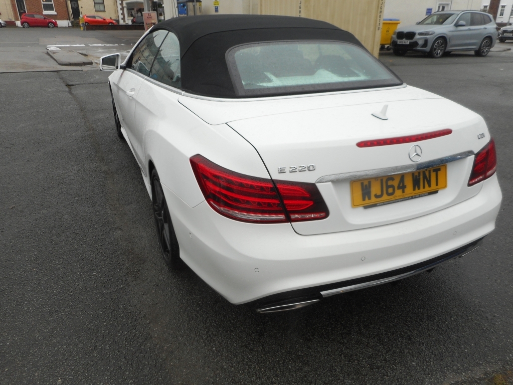 Mercedes-Benz E Class 2.1 E220 Cdi Amg Sport WJ64WNT White #5