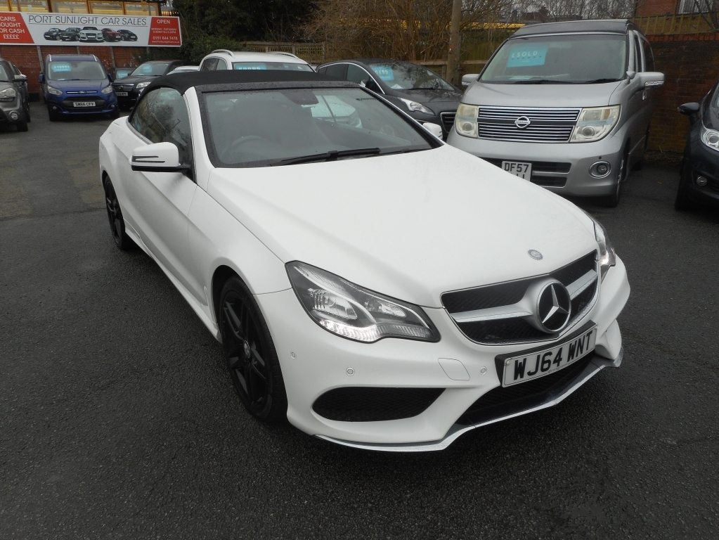 Mercedes-Benz E Class 2.1 E220 Cdi Amg Sport White