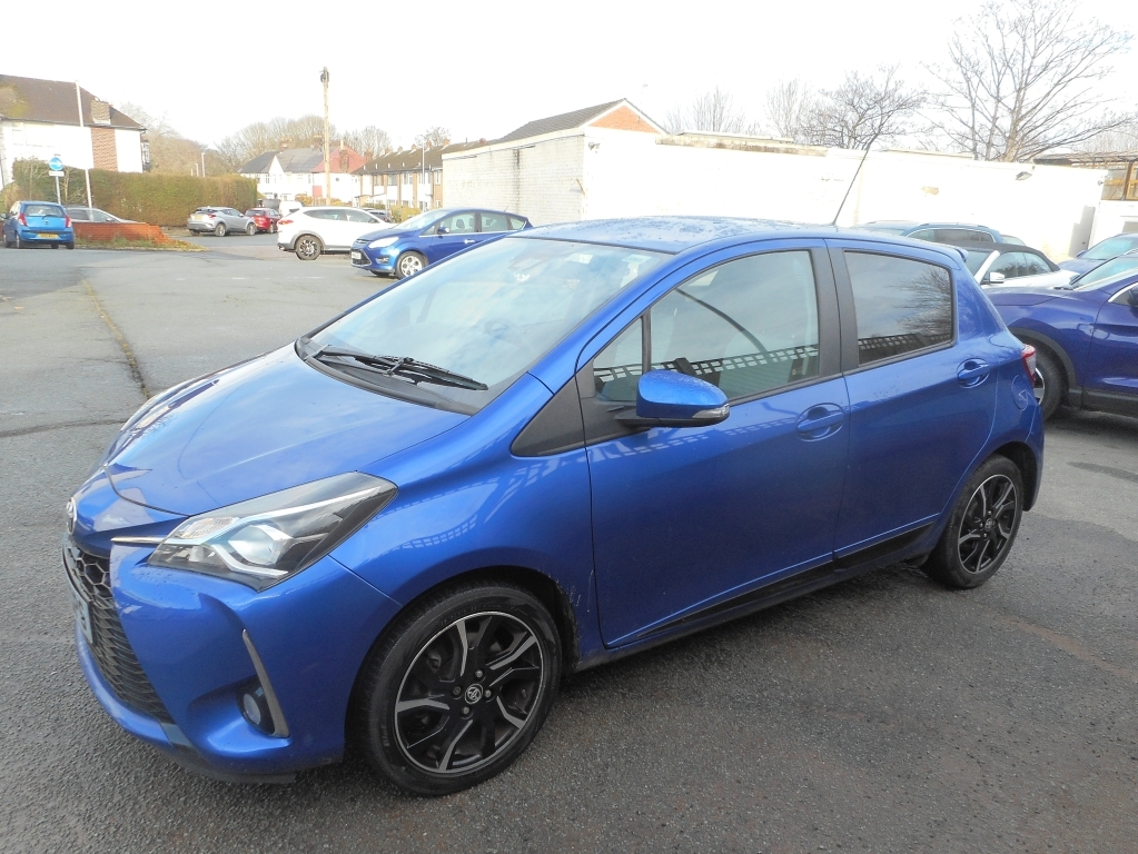 Toyota Yaris 1.5 Vvt-i Design YJ67GPS Blue #5