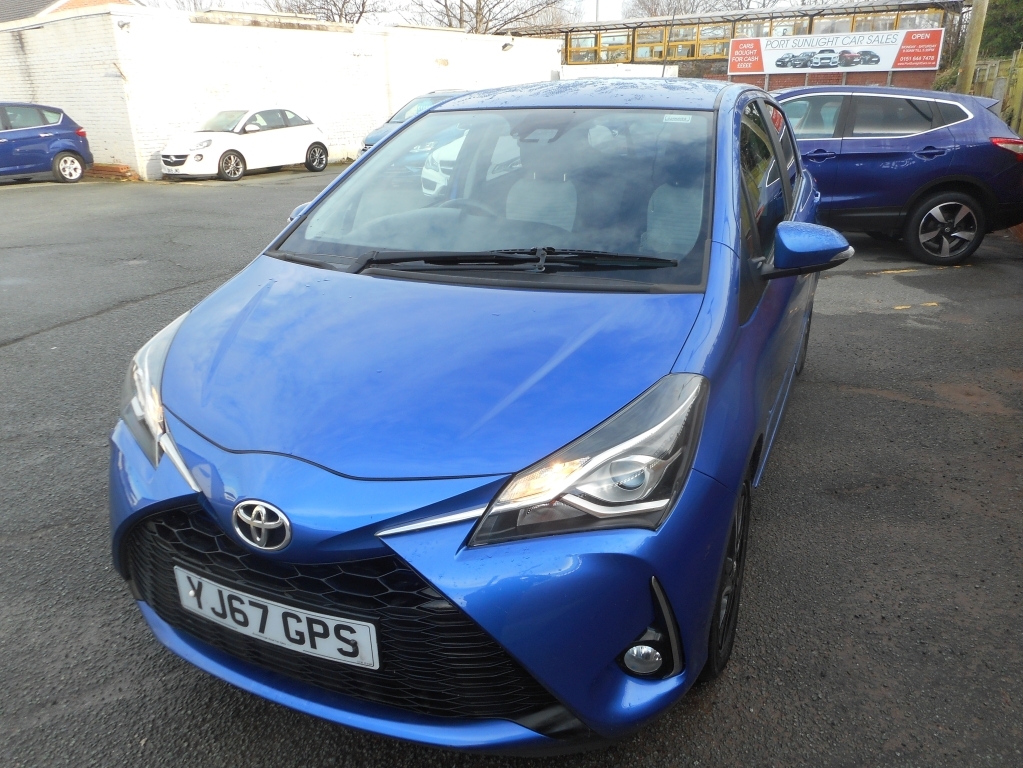 Toyota Yaris 1.5 Vvt-i Design YJ67GPS Blue #6