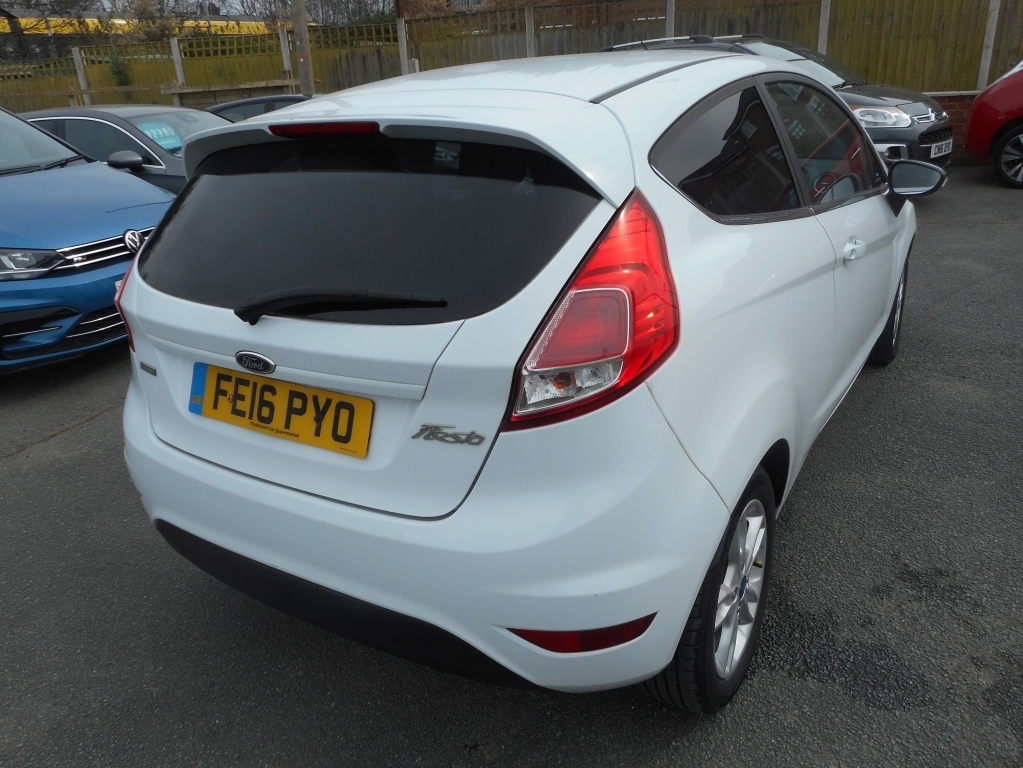 Ford Fiesta 1.0 Zetec FE16PYO White #3