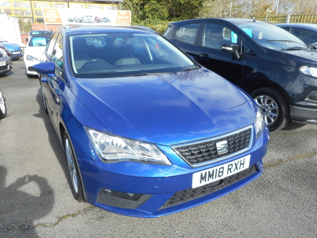 Seat Leon 1.6 Tdi Se Dynamic Technology Dsg Blue