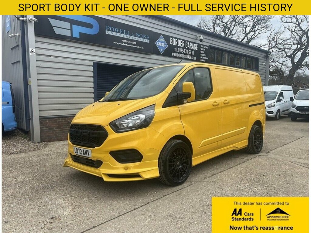 Ford Transit Custom 340 Leader Sport Kit Yellow