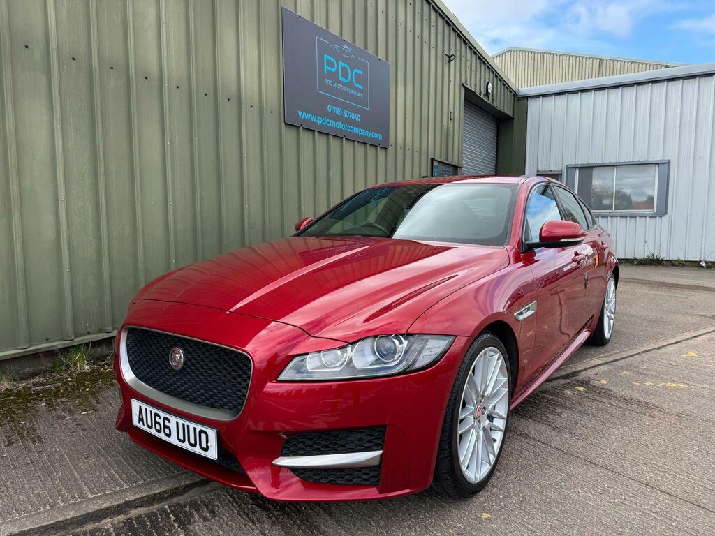 Jaguar XF 2.0D R-sport Euro 6 S S Red