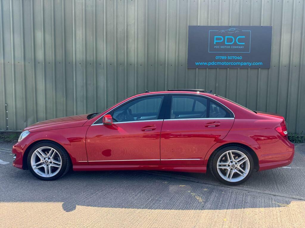 Mercedes-Benz C Class 2.1 C220 Cdi Blueefficiency Amg Sport G-tronic Eu Red #2