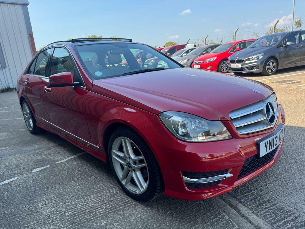 Mercedes-Benz C Class 2.1 C220 Cdi Blueefficiency Amg Sport G-tronic Eu Red #6