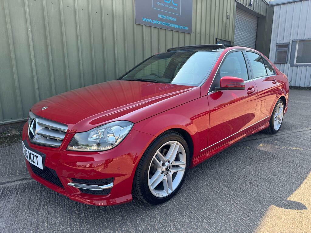 Mercedes-Benz C Class 2.1 C220 Cdi Blueefficiency Amg Sport G-tronic Eu Red #5