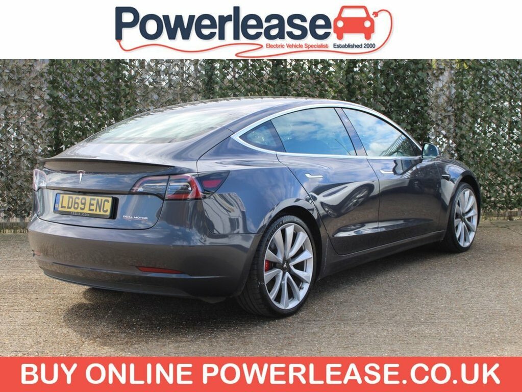 Tesla Model 3 Saloon LD69ENC Grey #4