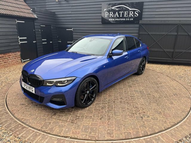 BMW 3 Series 320D Mht M Sport YP21VFG Blue #2