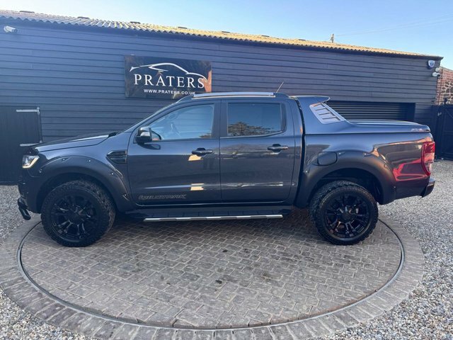 Ford Ranger Ecoblue Wildtrak Pickup Double YN69NYP Grey #6