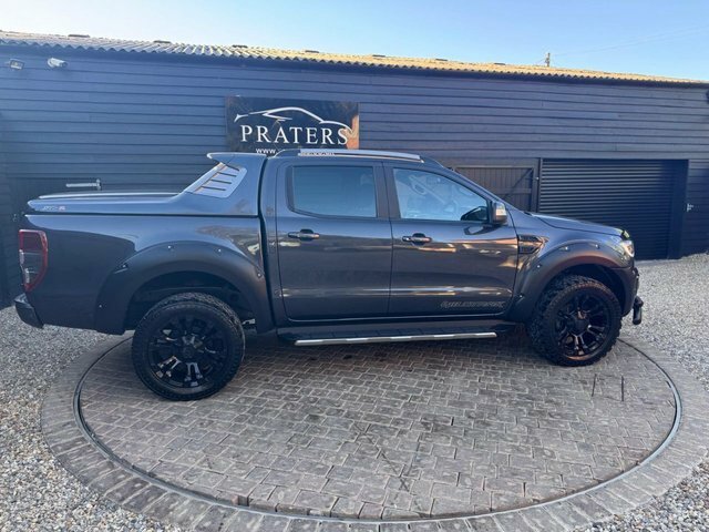 Ford Ranger Ecoblue Wildtrak Pickup Double YN69NYP Grey #5