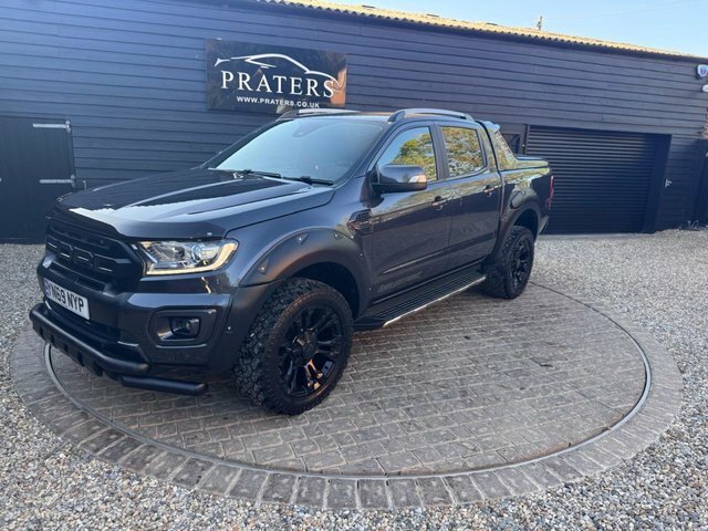 Ford Ranger Ecoblue Wildtrak Pickup Double YN69NYP Grey #2