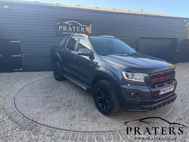 Ford Ranger Ecoblue Wildtrak Pickup Double Grey