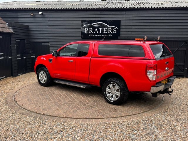 Ford Ranger Ecoblue Limited Pickup Super Red #3
