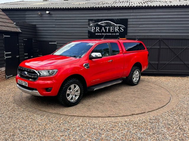 Ford Ranger Ecoblue Limited Pickup Super Red #2