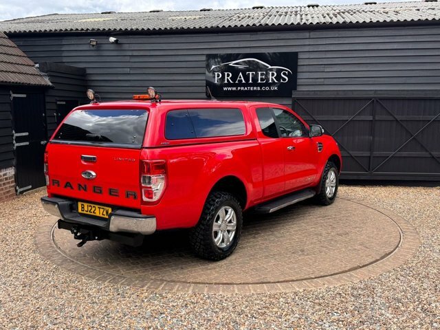 Ford Ranger Ecoblue Limited Pickup Super Red #4