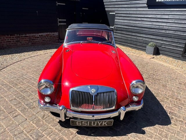 MG MGA Mk1 Roadster 1500 cc Red #4