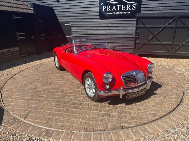 MG MGA Mk1 Roadster 1500 cc Red #2