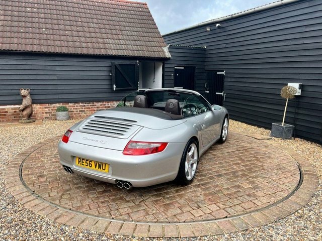 Porsche 911 997 Carrera 4S Cabriolet RE56VWU Silver #4
