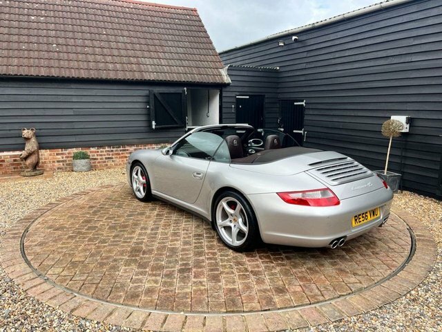 Porsche 911 997 Carrera 4S Cabriolet RE56VWU Silver #6
