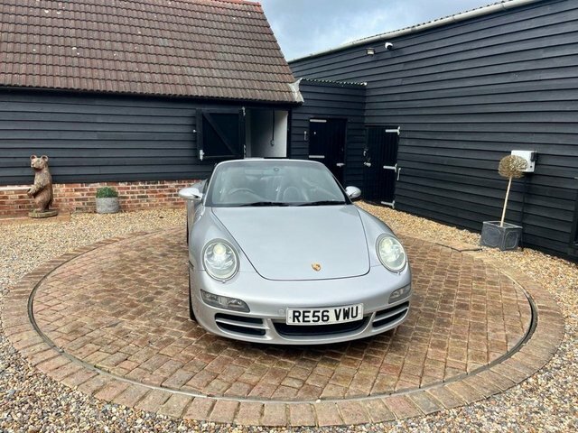 Porsche 911 997 Carrera 4S Cabriolet RE56VWU Silver #3