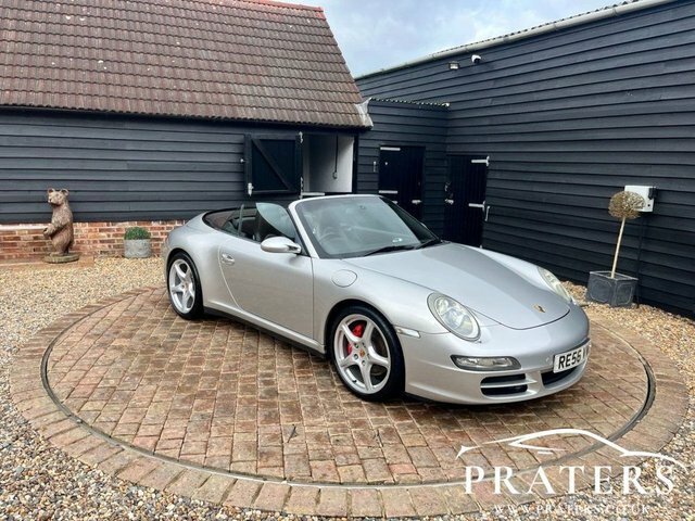 Porsche 911 997 Carrera 4S Cabriolet Silver