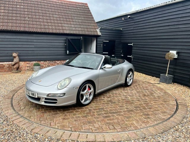 Porsche 911 997 Carrera 4S Cabriolet RE56VWU Silver #2