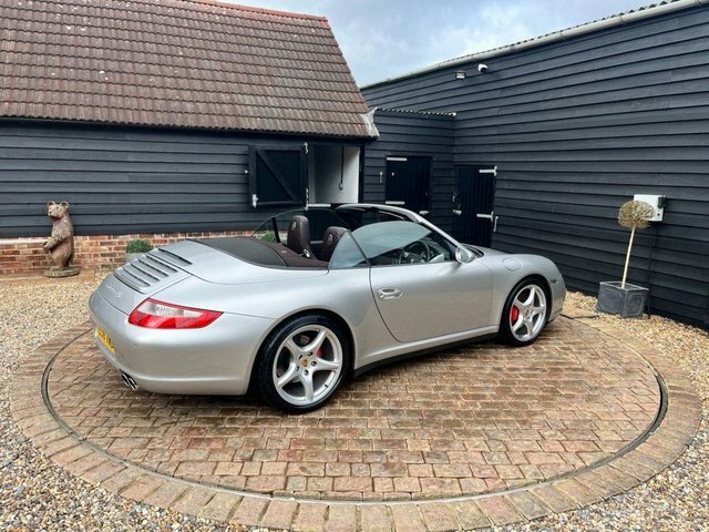 Porsche 911 997 Carrera 4S Cabriolet RE56VWU Silver #5