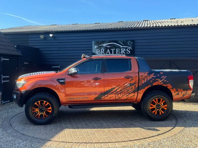 Ford Ranger Tdci Wildtrak Pickup Double SW64DZJ Orange #6