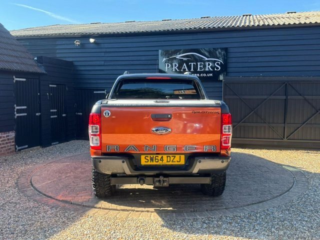Ford Ranger Tdci Wildtrak Pickup Double SW64DZJ Orange #3