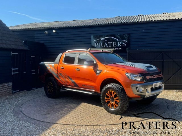 Ford Ranger Tdci Wildtrak Pickup Double Orange