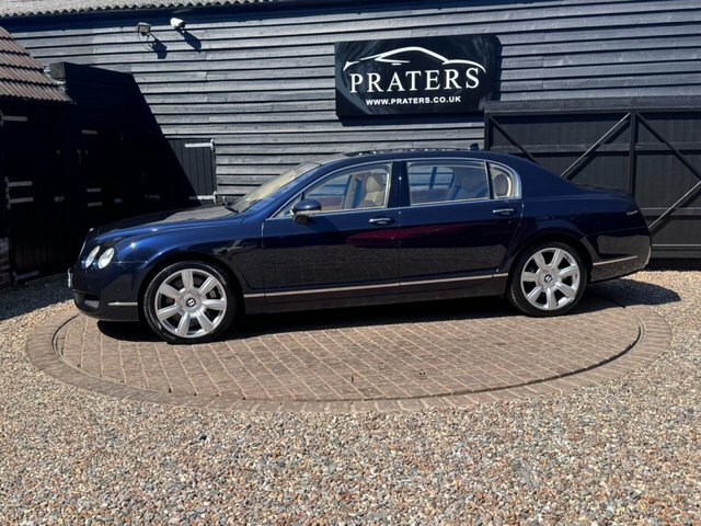 Bentley Continental W12 Flying Spur Saloon Blue #6