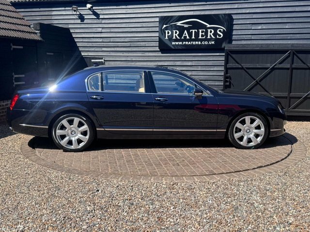 Bentley Continental W12 Flying Spur Saloon Blue #5