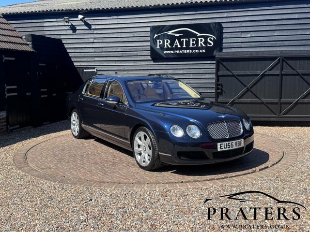 Bentley Continental W12 Flying Spur Saloon Blue