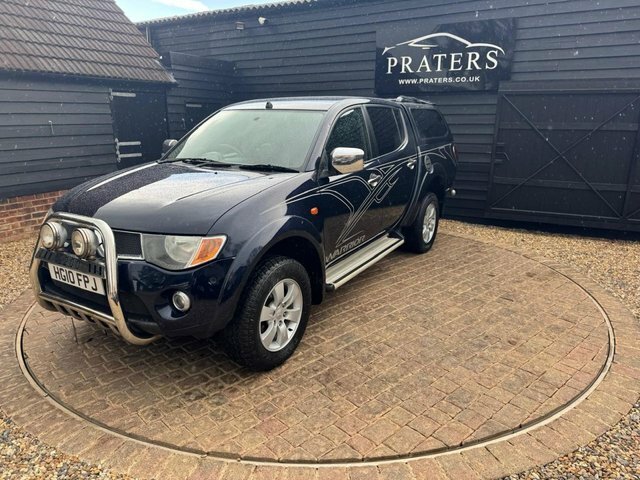Mitsubishi L200 Di-d Warrior Pickup Blue #2