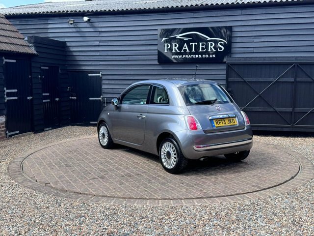 Fiat 500 Twinair Lounge Hatchback Grey #4