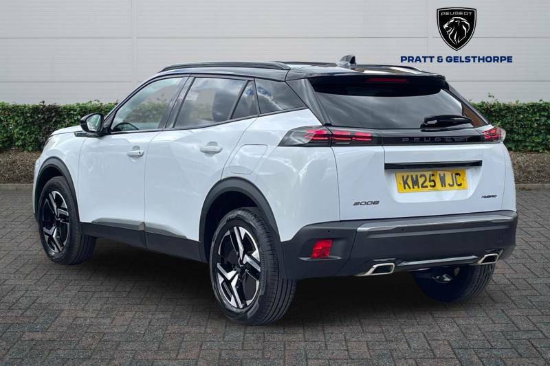 Peugeot 2008 1.2 Hybrid 136 Gt E-dsc6 - 2025 25 KM25WJC White #3