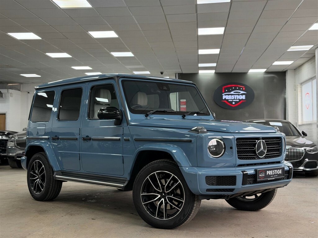 Mercedes-Benz G Class Suv Blue #4
