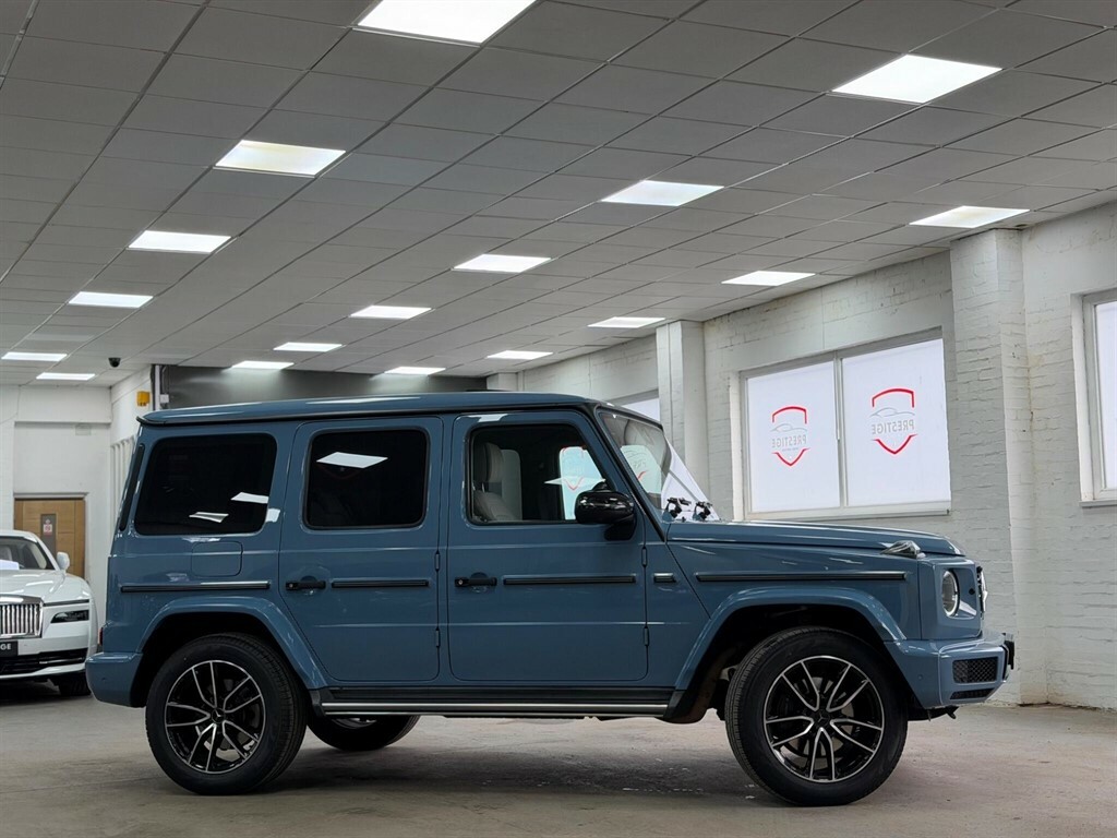 Mercedes-Benz G Class Suv Blue #5