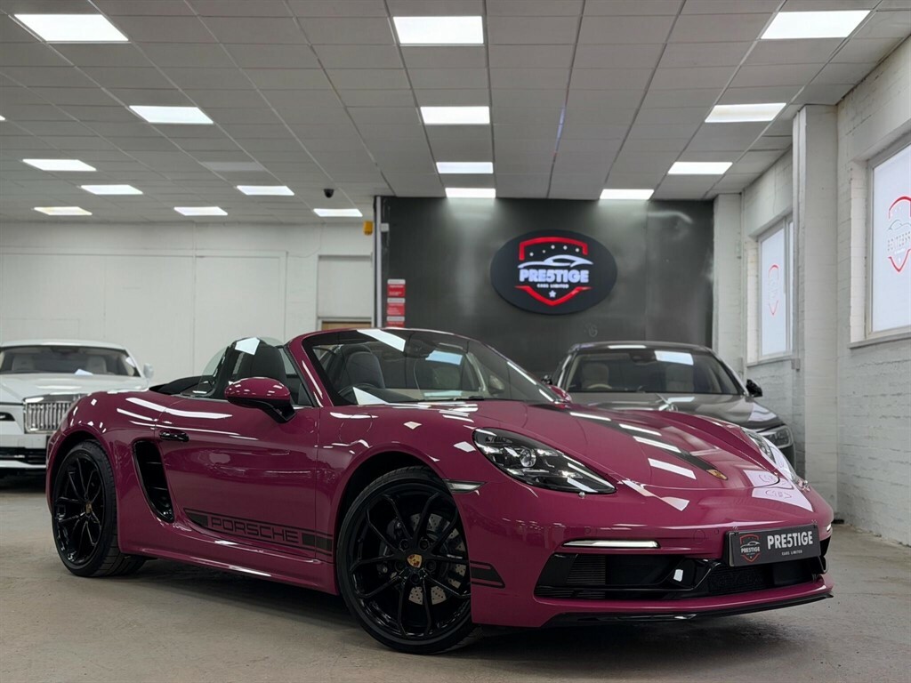 Porsche 718 Boxster Convertible Pink #5