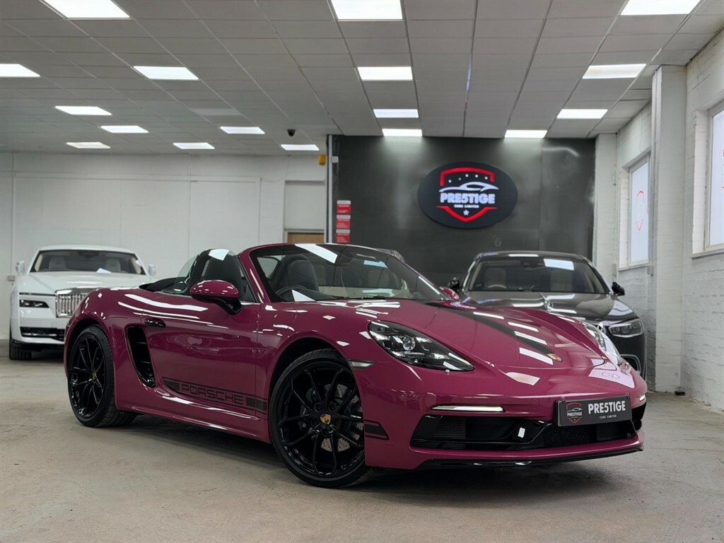 Porsche 718 Boxster Convertible Pink #6