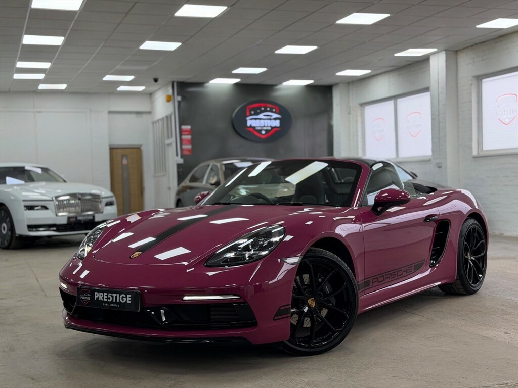 Porsche 718 Boxster Convertible Pink #3