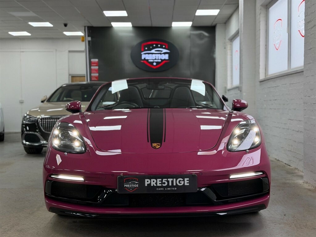 Porsche 718 Boxster Convertible Pink #2
